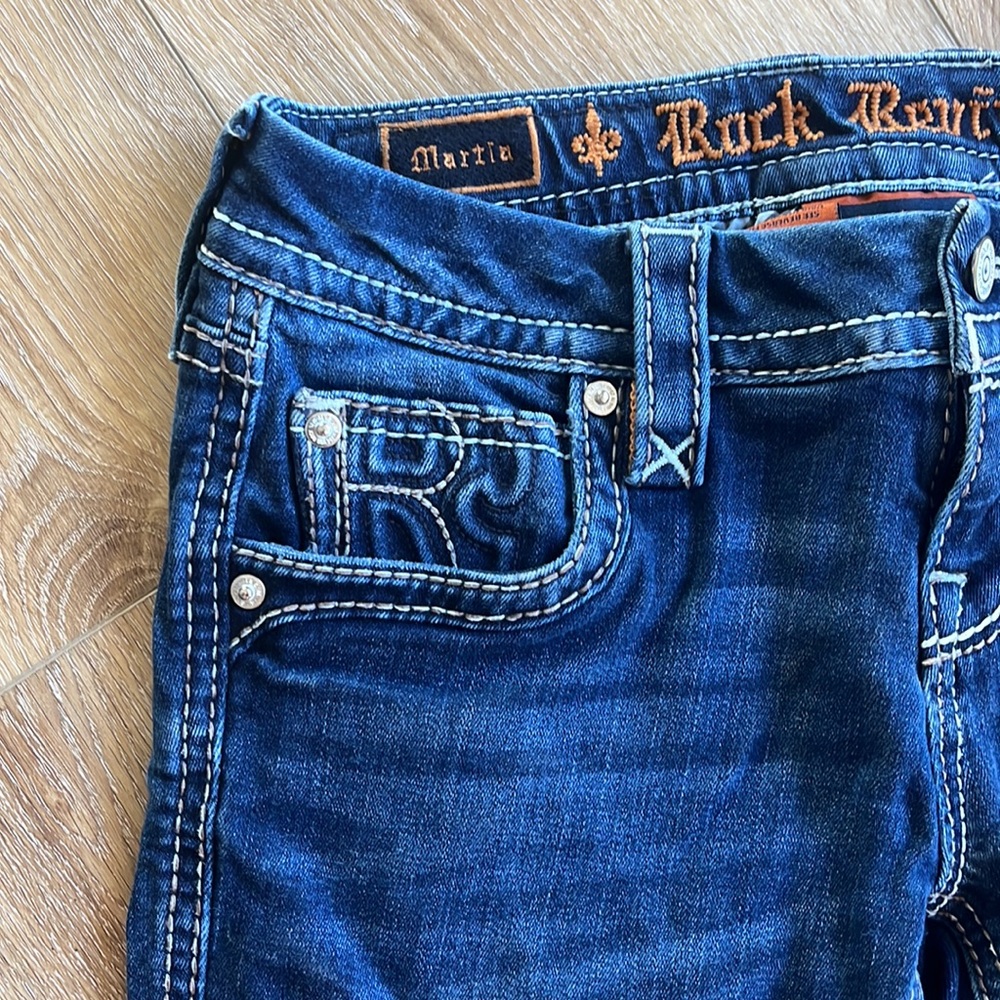 ROCK REVIVAL Martia Ankle Skinny Jeans - Picture 6 of 10